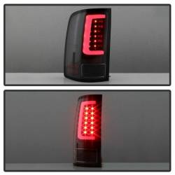 Spyder Auto - Spyder Auto 5084743 Black LED Light Bar Taillights for 07-13 GMC Sierra - Image 8