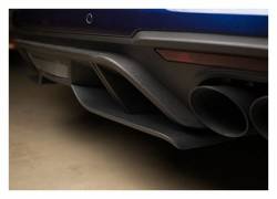 Roush Performance - Roush Performance Rear Bumper Valance Aero Foil Kit Black 18-23 Mustang 422085 - Image 2