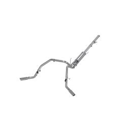 MBRP Exhaust - MBRP Exhaust S5128AL AL 3" Cat-Back 2.5" Dual Split Rear Exit for 06-08 RAM 1500 - Image 1