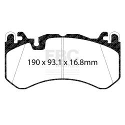 EBC Brakes - EBC Brakes DP51939NDX Bluestuff NDX Full Race Brake Pads - Image 3