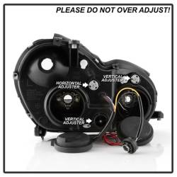 Spyder Auto - Spyder Auto 5011251 Black/Clear LED Halo Projector Headlights - Image 5
