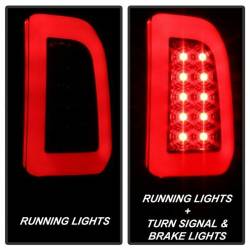 Spyder Auto - Spyder Auto 5084248 Black LED Light Bar Taillights for 97-07 F150/Super Duty - Image 9