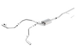 Borla - Borla 140549 Cat-Back Exhaust Truck Split Side Exit for 14-19 Sra/Silv 1500 5.3L - Image 1