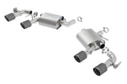 Borla - Borla 11925CF ATAK Axle-Back Exhaust Dual Split RR Exit for 16-24 Camaro SS 6.2 - Image 1