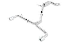 Borla - Borla 140485 S-Type Cat-Back Exhaust Single Split Rear Exit for 12-17 VW Beetle - Image 1