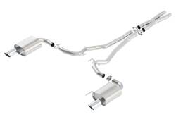 Borla - Borla 140591 ATAK Cat-Back Exhaust One Split Rear Exit 15-17 Mustang GT 5.0L - Image 1