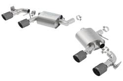 Borla - Borla 11924CFBA S-Type Axle-Back Exhaust Dual Split RR Exit for 16-24 Camaro SS - Image 1