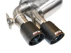 Borla - Borla 11924CFBA S-Type Axle-Back Exhaust Dual Split RR Exit for 16-24 Camaro SS - Image 2