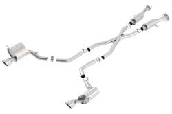 Borla - Borla 140632 S-Type Cat-Back Exhaust Single Split Rear Exit for 15-21 G Cherokee - Image 1