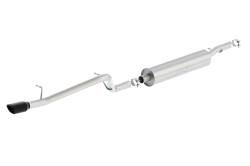 Borla - Borla 140479BC S-Type Cat-Back Exhaust Single Left Rear Exit for 12-18 Wrangler - Image 1