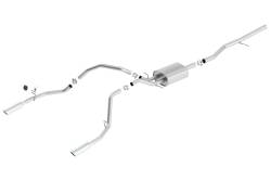 Borla - Borla 140540 ATAK Cat-Back Exhaust Single Split Rear Exit for 14-19 Sra/Sil 1500 - Image 1