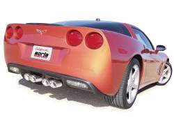 Borla - Borla 140452 S-Type II Cat-Back Exhaust Dual Split Rear Exit for 05-08 Corvette - Image 2