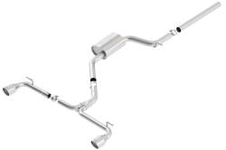 Borla - Borla 140597 S-Type Cat-Back Exhaust Single Split Rear Exit for 15-17 VW GTI 2.0 - Image 1