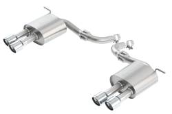 Borla - Borla 11942 S-Type Axle-Back Exhaust Dual Split Rear Exit for 17-19 Fusion 2.7 - Image 1