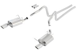 Borla - Borla Exhaust 140375 S-Type Cat-Back System 11-13 Ford Mustang - Image 1