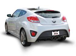 Borla - Borla 140506 Touring Cat-Back Exhaust Dual Center RR Exit for 13-17 Veloster 1.6 - Image 2