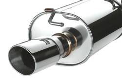 APEXi - APEXi Integration 156-A010 WS2 Universal Muffler Turbo Style - Image 1