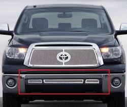 APS - APS Wire Mesh Bumper Grille Polish for 10-13 Toyota Tundra GR20GFG19T - Image 1