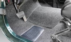 BedRug - Bed Rug Classic Carpeted Floor Liner-Front for Jeep CJ/YJ BRCYJ76F - Image 2