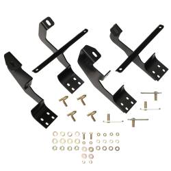 Westin - Westin 22-1975 22-Series Oval Nerf Mount Kit for 11-19 Explorer 4DR Black - Image 1