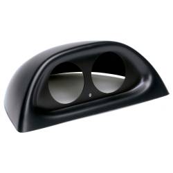 AutoMeter - AutoMeter 10001 Dual Dash Pod Mount Black 2-1/16" for 94-04 Ford Mustang SN95 - Image 1
