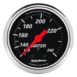 AutoMeter - AutoMeter 1432 Designer Black Mechanical Water Temperature 120-240F/6" 2-1/16" - Image 1