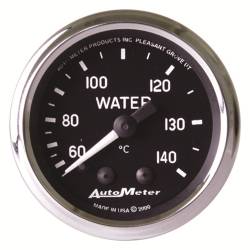 AutoMeter - AutoMeter 201007 Cobra Mechanical Water Temp Gauge 60-140 -DEG C/6' 2-1/16" - Image 1