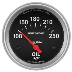 AutoMeter - AutoMeter 3542 Sport-Comp Air Core Oil Temperature Gauge 100-250-DEG F 2-5/8" - Image 1
