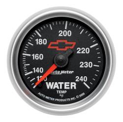 AutoMeter - AutoMeter 3632-00406 Water Temp Gauge 120-240F 2-1/16" for Chevy Red Bowtie - Image 1