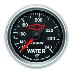AutoMeter - AutoMeter 3632-00406 Water Temp Gauge 120-240F 2-1/16" for Chevy Red Bowtie - Image 2