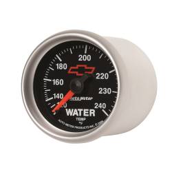 AutoMeter - AutoMeter 3632-00406 Water Temp Gauge 120-240F 2-1/16" for Chevy Red Bowtie - Image 4