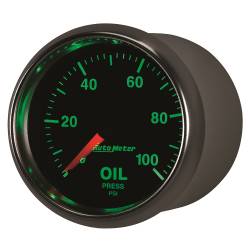 AutoMeter - AutoMeter 3821 GS Mechanical Oil Pressure Gauge 0-100PSI 2-1/16" - Image 3