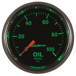AutoMeter - AutoMeter 3821 GS Mechanical Oil Pressure Gauge 0-100PSI 2-1/16" - Image 4
