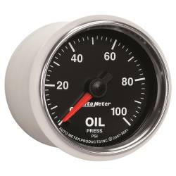 AutoMeter - AutoMeter 3821 GS Mechanical Oil Pressure Gauge 0-100PSI 2-1/16" - Image 5