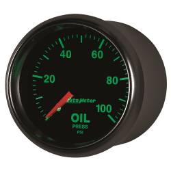 AutoMeter - AutoMeter 3853 GS Oil Pressure Gauge 0-100PSI 2-1/16" Stepper Motor - Image 3
