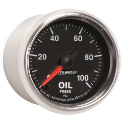 AutoMeter - AutoMeter 3853 GS Oil Pressure Gauge 0-100PSI 2-1/16" Stepper Motor - Image 5