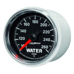 AutoMeter - AutoMeter 3855 GS Water Temperature Gauge 100-260-DEG F 2-1/16" Stepper Motor - Image 2