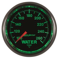AutoMeter - AutoMeter 3855 GS Water Temperature Gauge 100-260-DEG F 2-1/16" Stepper Motor - Image 4