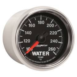 AutoMeter - AutoMeter 3855 GS Water Temperature Gauge 100-260-DEG F 2-1/16" Stepper Motor - Image 5