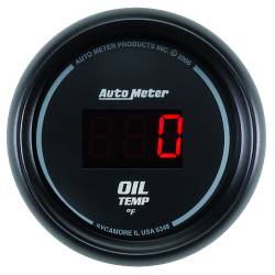 AutoMeter - AutoMeter 6348 Sport-Comp Oil Temperature Gauge 0-340-DEG F 2-1/16" - Image 1