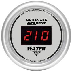 AutoMeter - AutoMeter 6537 Ultra-Lite Water Temperature Gauge 0-340°F 2-1/16" - Image 1