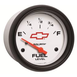 AutoMeter - AutoMeter 5814-00406 Elec Fuel Level Gauge 0-90Ohm 2-5/8" for Chevy Red Bowtie - Image 2