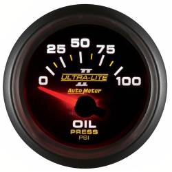 AutoMeter - AutoMeter 4927 Ultra-Lite II Electric Oil Pressure Gauge 0-100PSI 2-1/16" - Image 2