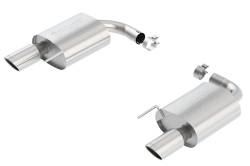 Borla - Borla 11887 S-Type Axle-Back Exhaust Single Split Rear Exit for 15-17 Mustang GT - Image 1
