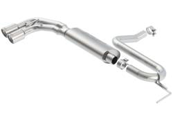 Borla - Borla 11945 S-Type Axle-Back Exhaust Dual Left Rear Exit for 17-19 Cruze RS 1.4 - Image 1
