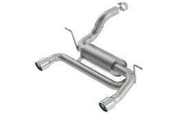 Borla - Borla 11964 ATAK Axle-Back Exhaust Single Split Rear Exit 18-26 Wrangler 2.0L - Image 1