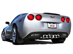 Borla - Borla 140414 ATAK Cat-Back Exhaust Dual Split Rear Exit for 09-11 Corvette 6.2L - Image 2