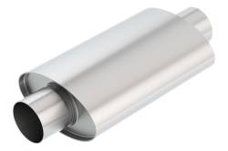Borla - Borla 400372 XR-1 SS Multicore Racing Mufflers 3" In/3" Out 4.25 x 7.88" Oval - Image 1