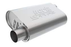 Borla - Borla 400840 S-Type CrateMuffler 3" Offset In/Offset Out 4.35 x 9.10" Oval Chevy - Image 1