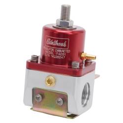 Edelbrock - Edelbrock 174051 Carbureted Adjustable Bypass Fuel Pressure Regulator 180GPH Red - Image 2
